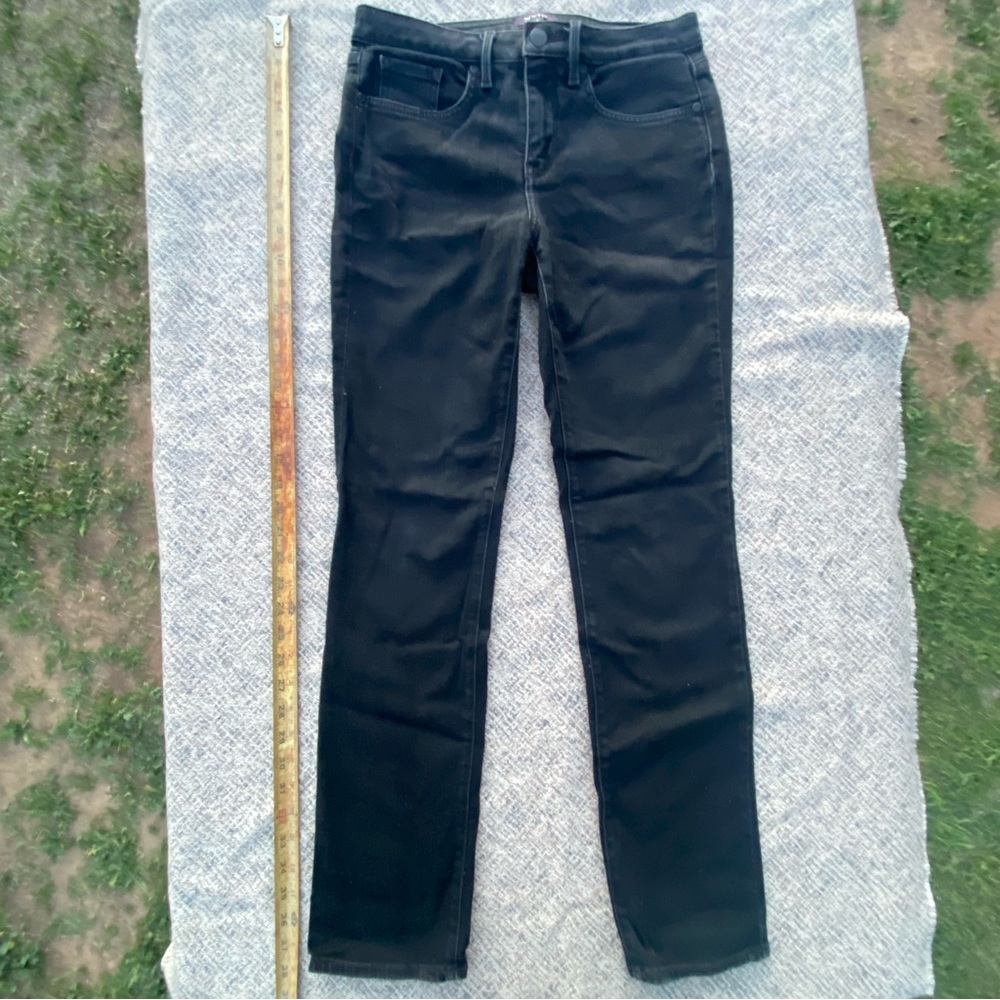 NYDJ Sheri Slim Black Denim Jeans